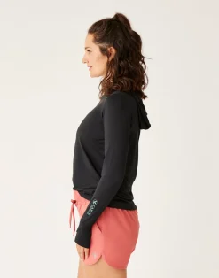 Carve Designs Rashguards & Sun Protection^Alani Sunshirt: Black