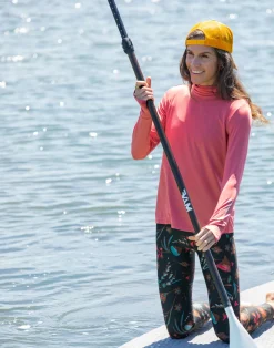 Carve Designs Rashguards & Sun Protection^Alani Sunshirt: Henna