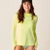 Carve Designs Rashguards & Sun Protection^Alani Sunshirt: Limeade