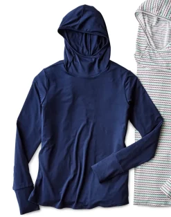 Carve Designs Rashguards & Sun Protection^Alani Sunshirt: Navy