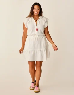 Carve Designs Dresses | Dresses^Alex Gauze Dress: Cloud