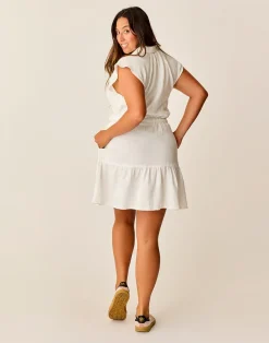 Carve Designs Dresses | Dresses^Alex Gauze Dress: Cloud