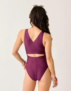 Carve Designs One Pieces^Arden Compression One Piece: Disco