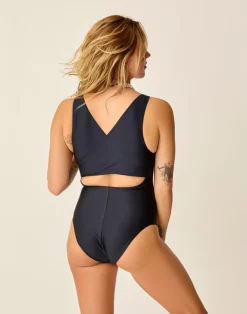 Carve Designs One Pieces^Arden Compression One Piece: Black