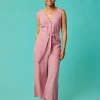 Carve Designs Jumpsuits & Overalls^Bonfire Jumpsuit: Lt. Red Chambray