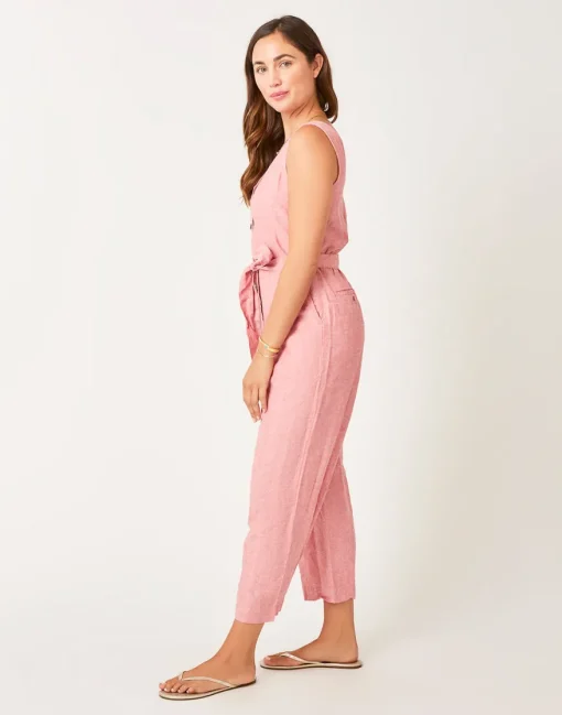 Carve Designs Jumpsuits & Overalls^Bonfire Jumpsuit: Lt. Red Chambray