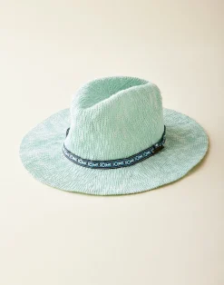 Carve Designs Accessories^Capistrano Crushable Hat: Sea Glass