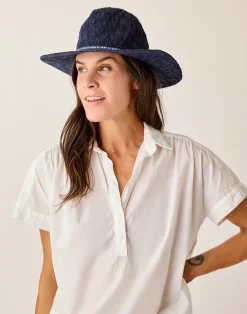 Carve Designs Accessories^Capistrano Crushable Hat: Navy