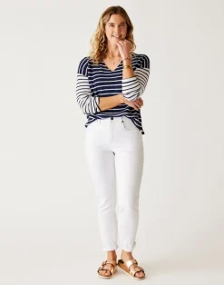 Carve Designs Jeans | Pants^Carson Hi Rise Jean: White