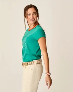 Carve Designs Short Sleeve^Cassidy Graphic Tee: Jade Mountain