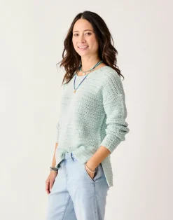 Carve Designs Sweaters & Jackets^Clarissa Sweater: Surf Spray