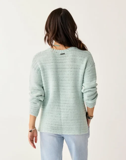 Carve Designs Sweaters & Jackets^Clarissa Sweater: Surf Spray