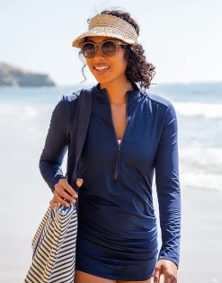 Carve Designs Rashguards & Sun Protection | Cover Ups^Cody Sun Dress: Navy