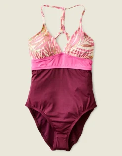Carve Designs One Pieces^Dahlia One Piece: Pink Oasis w. Nirvana