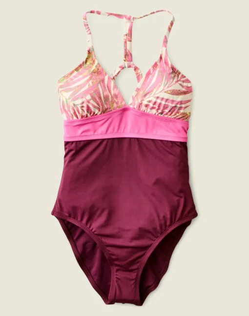 Carve Designs One Pieces^Dahlia One Piece: Pink Oasis w. Nirvana