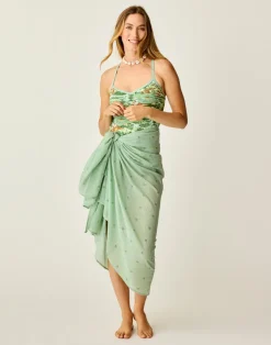 Carve Designs Accessories^Dylan Gauze Sarong: Haze Print