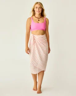 Carve Designs Accessories^Dylan Gauze Sarong: Pink Batik