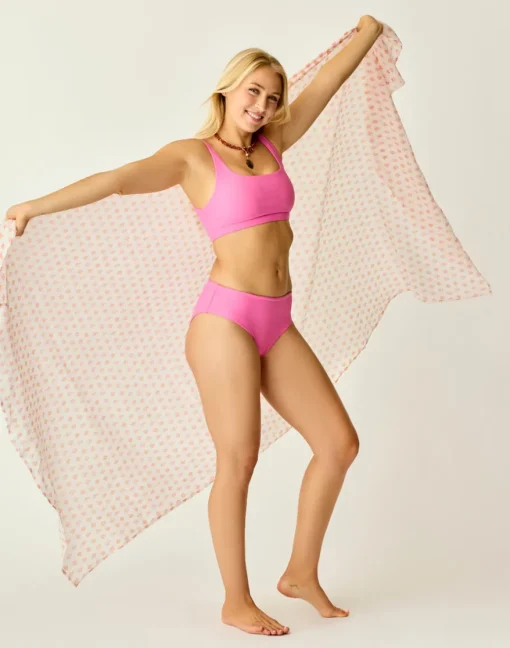 Carve Designs Accessories^Dylan Gauze Sarong: Pink Batik