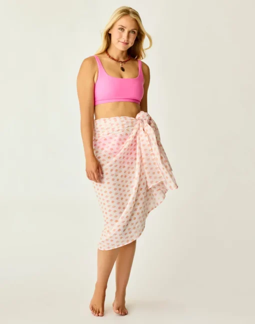 Carve Designs Accessories^Dylan Gauze Sarong: Pink Batik