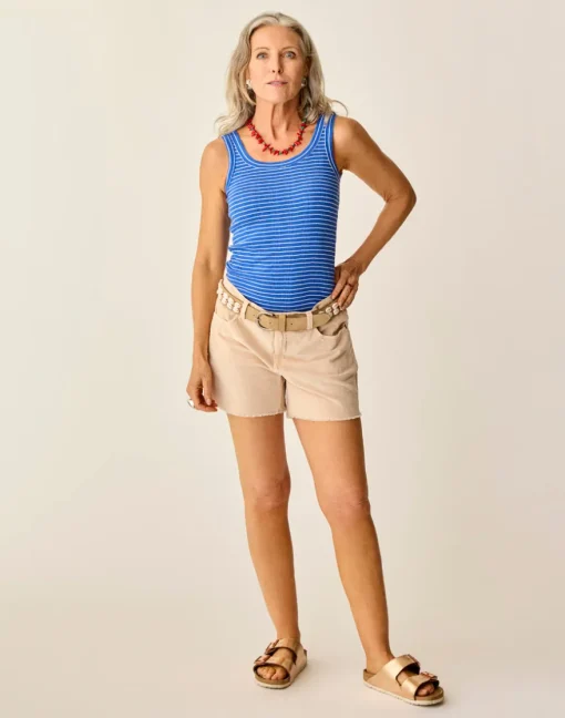 Carve Designs Tanks^Ever Tank: Billie Blue Stripe
