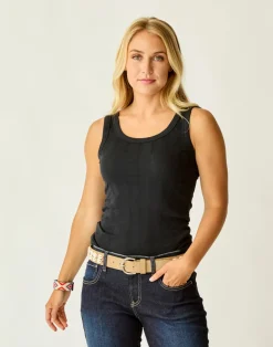 Carve Designs Tanks^Ever Tank: Black Rib
