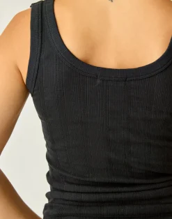Carve Designs Tanks^Ever Tank: Black Rib