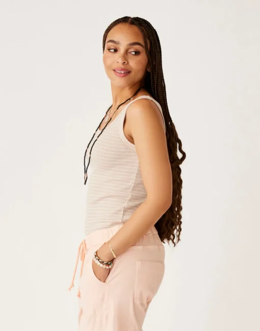Carve Designs Tanks^Ever Tank: Cement Stripe