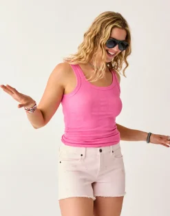 Carve Designs Tanks^Ever Tank: Hot Pink