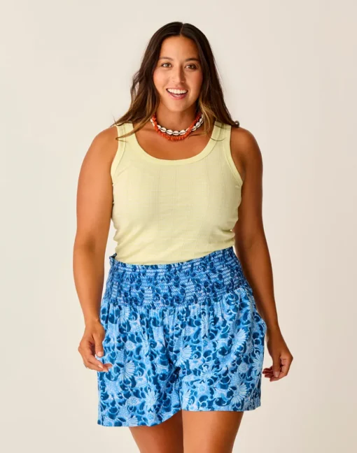 Carve Designs Tanks^Ever Tank: Lt. Limeade Stripe