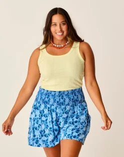Carve Designs Tanks^Ever Tank: Lt. Limeade Stripe