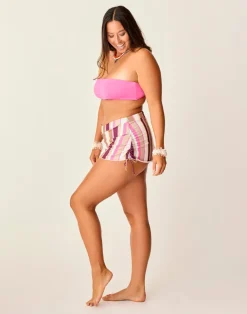 Carve Designs Swim Bottoms^Hoku Swim Skirt: Desert