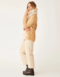 Carve Designs Sweaters & Jackets^Hudson Stretch Cord Shacket: Camel