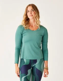 Carve Designs Rashguards & Sun Protection^Izzy Sunshirt: Forest