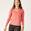 Carve Designs Rashguards & Sun Protection^Izzy Sunshirt: Henna