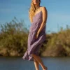 Carve Designs Dresses | Dresses^Jacey Textured Dress: Pink Garden