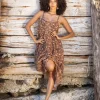 Carve Designs Dresses | Dresses^Jacey Textured Dress: Rum Floral