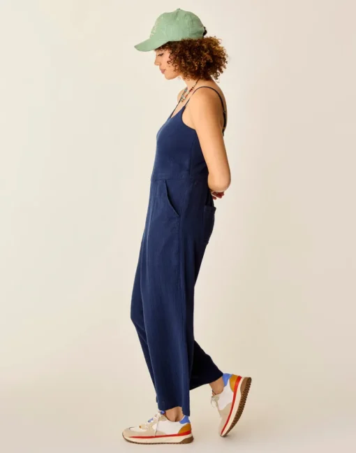 Carve Designs Jumpsuits & Overalls^Knox Gauze Jumpsuit: Navy