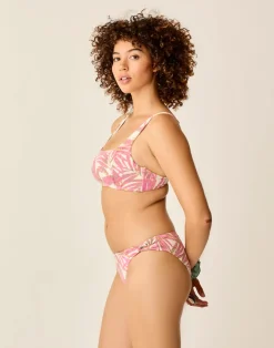 Carve Designs Swim Bottoms^Laguna Bottom: Pink Oasis