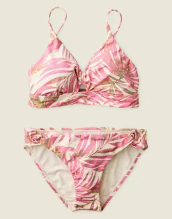 Carve Designs Swim Bottoms^Laguna Bottom: Pink Oasis