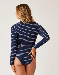 Carve Designs Rashguards & Sun Protection^Lake Sunshirt: Nautical