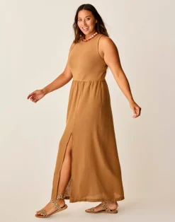 Carve Designs Dresses | Dresses^Lark Linen Dress: Rum Chambray
