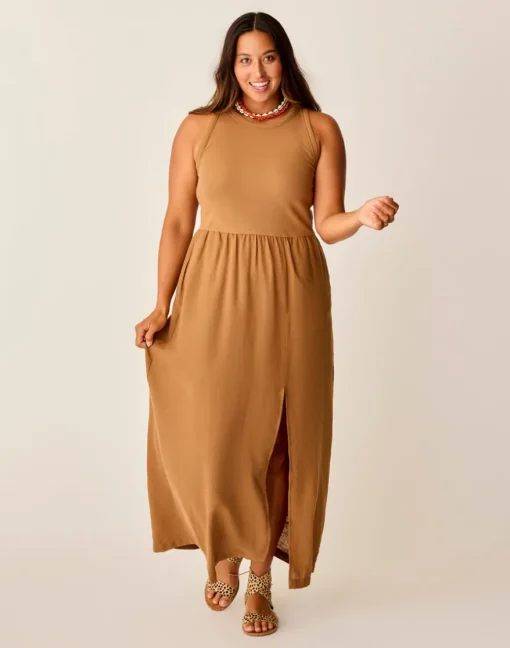 Carve Designs Dresses | Dresses^Lark Linen Dress: Rum Chambray