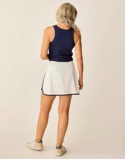Carve Designs Tanks^Lyra Rib Tank: Navy