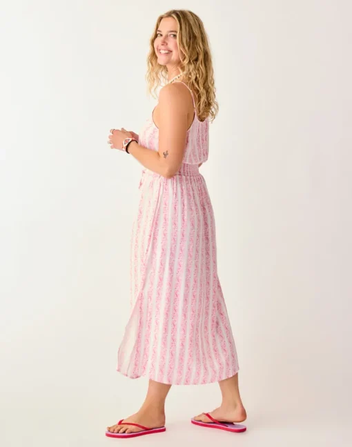 Carve Designs Dresses | Dresses^Macy Dress: Pink Paisley