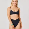 Carve Designs Swim Bottoms^Mae Bottom: Black