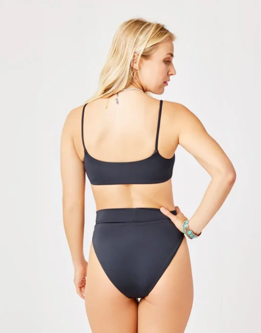 Carve Designs Swim Bottoms^Mae Bottom: Black