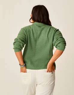 Carve Designs Sweaters & Jackets^Morgan Polo Sweater: Dark Haze