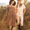 Carve Designs Jumpsuits & Overalls^Nyla Twill Jumpsuit: Biscuit