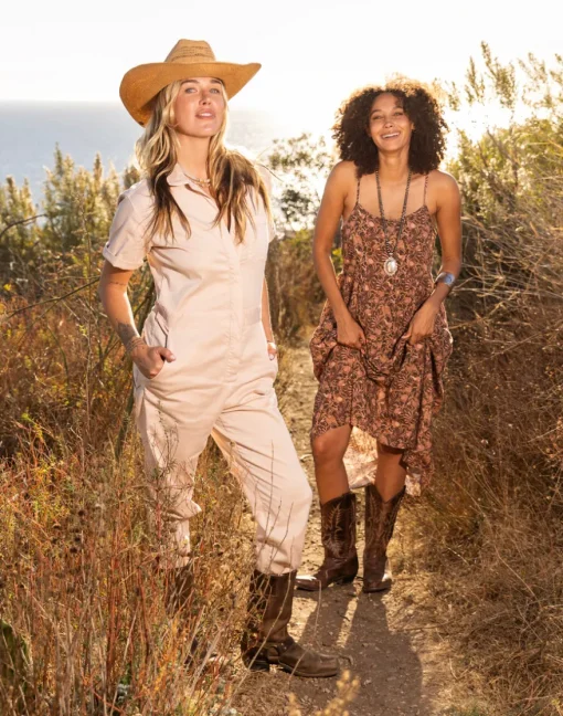 Carve Designs Jumpsuits & Overalls^Nyla Twill Jumpsuit: Biscuit