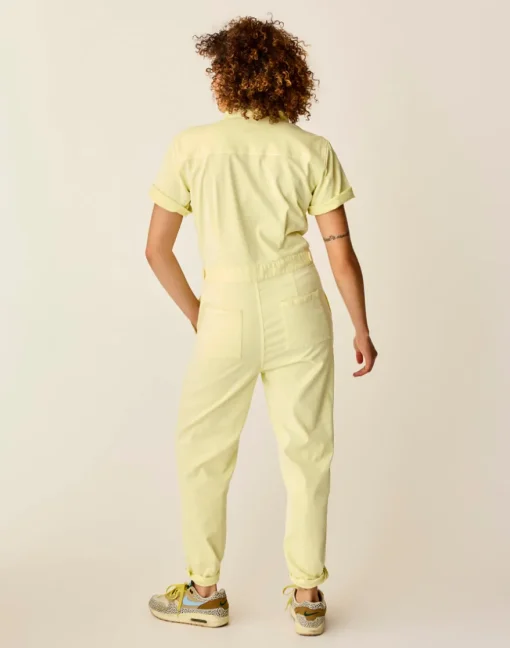 Carve Designs Jumpsuits & Overalls^Nyla Twill Jumpsuit: Light Limeade